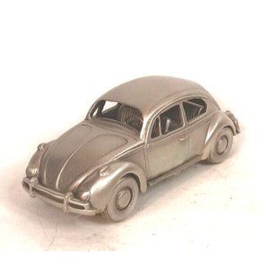 Rawcliffe Pewter Volkswagon 1300 Beetle Bug VW Diecast Vintage Made In USA